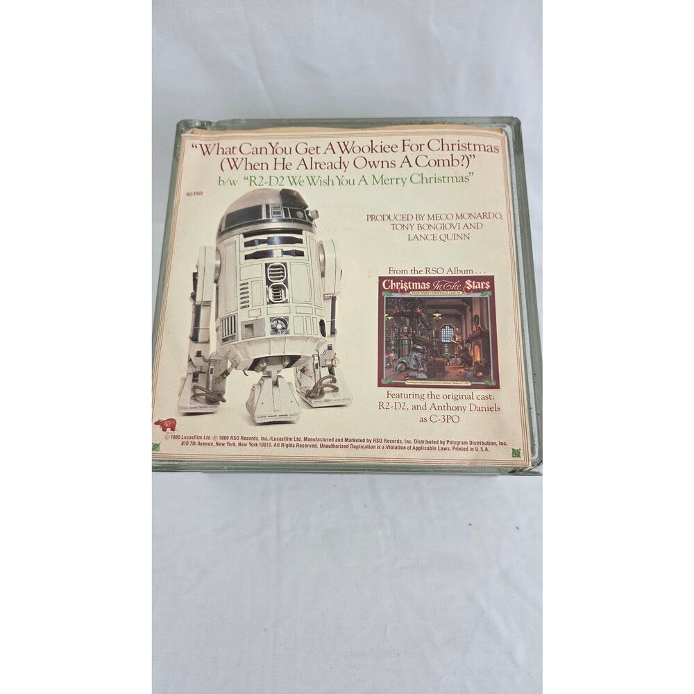 80's, R2-D2, We Wish You A Merry Christmas, LP Record - Picture 3 of 5